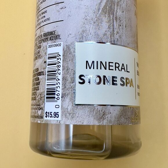 Bath & Body Works Aroma Mineral Stone Spa Essential Oil Mist- New- Discontinued - Picture 4 of 6